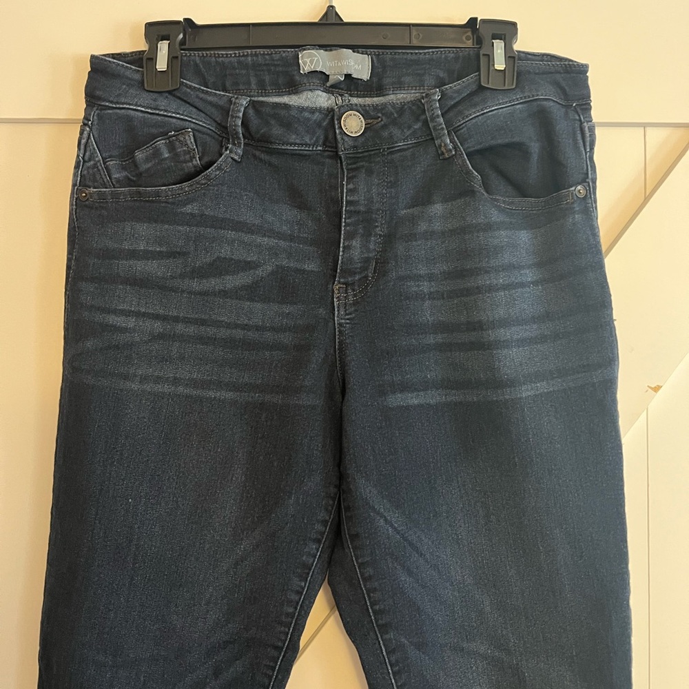 Wit & Wisdom Dark Blue Skinny Jeans
